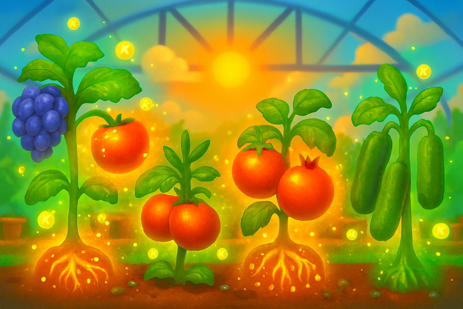 معرفی محصولات برند حیات سبز سبحان و راهکارهای علمی برای محلول‌پاشی پتاسیم جهت افزایش درشتی و کیفیت میوه‌ها.