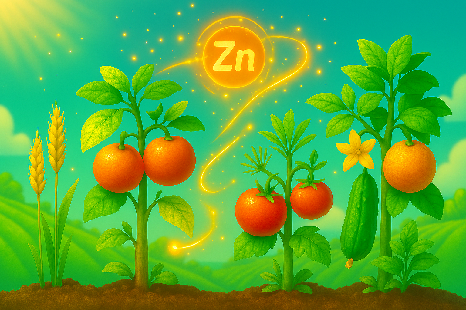 بررسی علائم کمبود روی در مرکبات و درختان هسته‌دار، عوامل تشدیدکننده و راهکارهای درمان سریع برای افزایش عملکرد و کیفیت محصولات کشاورزی.