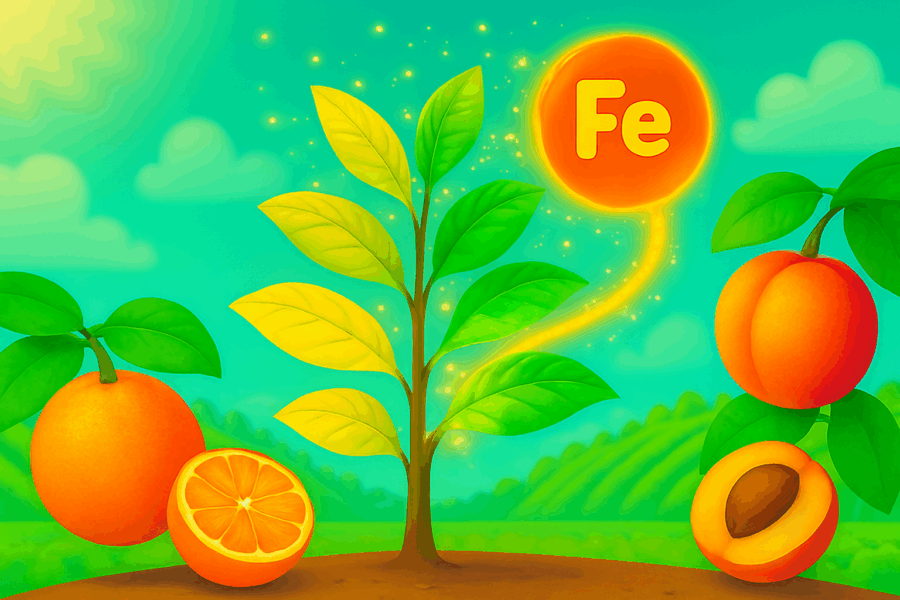 بررسی نقش آهن در تولید کلروفیل و راهکارهای علمی برای افزایش سبزینگی گیاهان