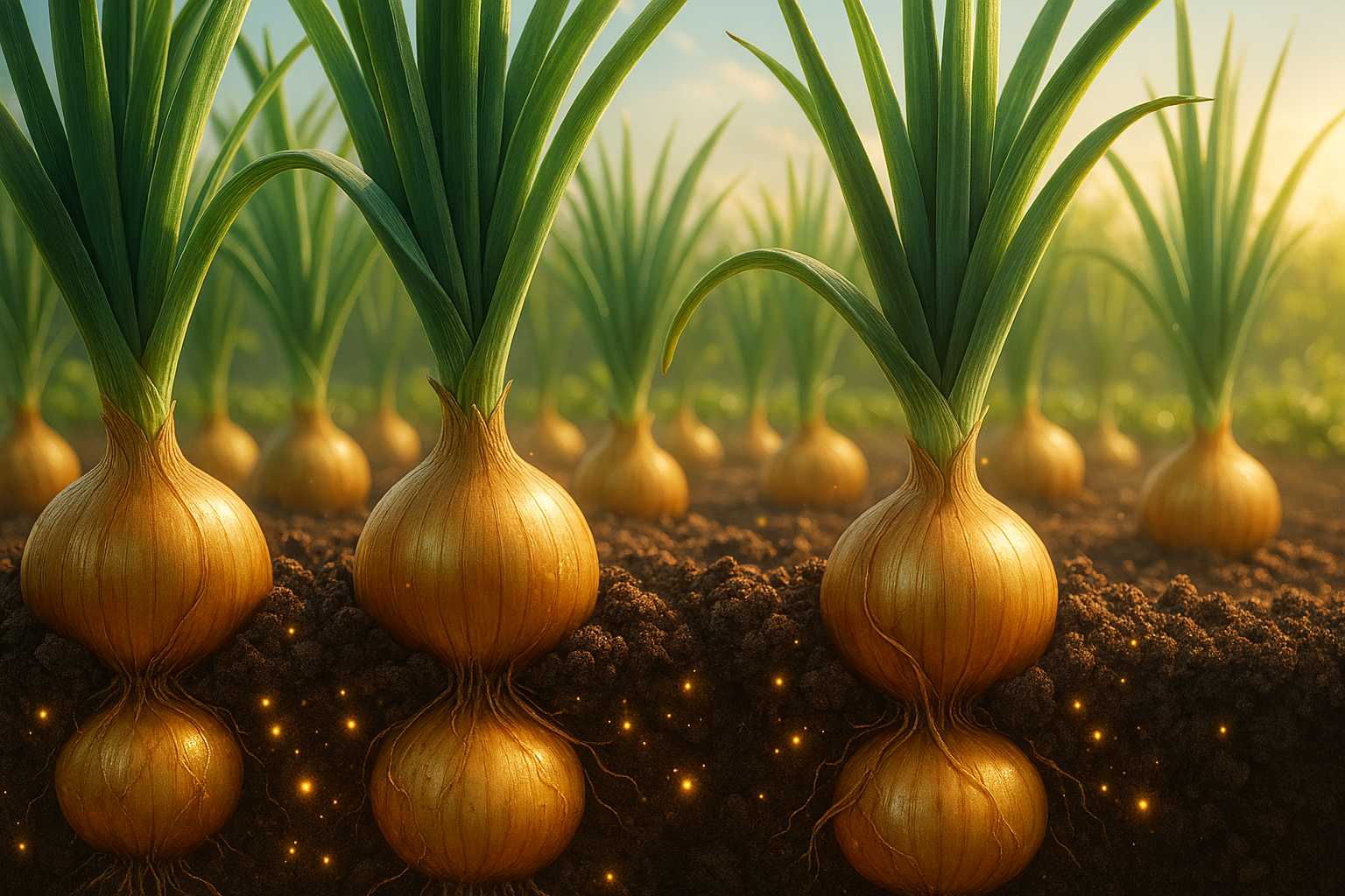 ه غذایی کامل پیاز از کاشت تا برداشت با محصولات برند حیات سبز سبحان