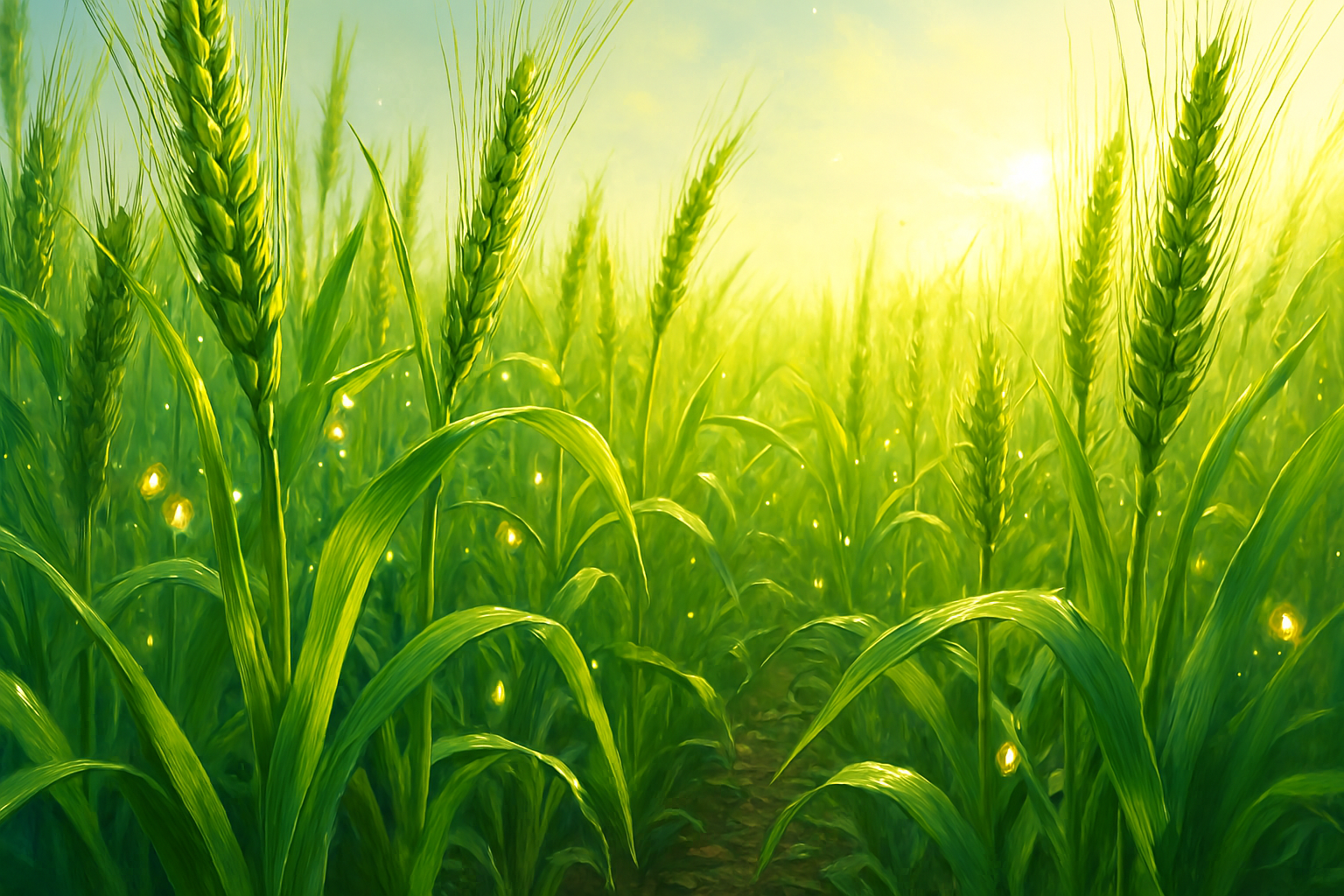 بررسی برنامه کوددهی غلات در مراحل پنجه‌زنی و ساقه‌دهی با محصولات برند حیات سبز سبحان.