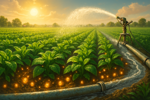 چگونه با آب شور و سنگین کشاورزی کنیم؟ (راهکارهای مدیریت EC بالا)