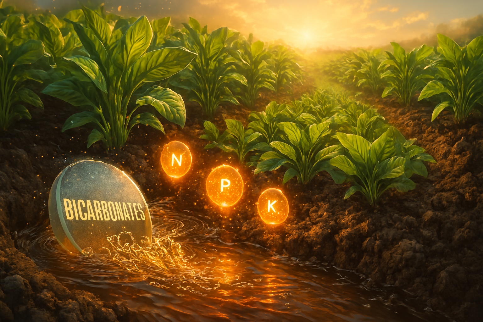 بررسی نقش کودهای اسیدی (Acidic NPK) در اصلاح آب و خاک و افزایش عملکرد محصولات کشاورزی.