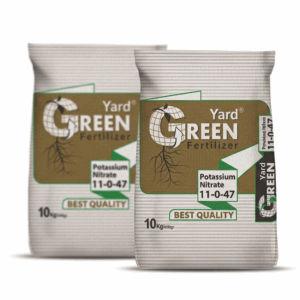 کود نیترات پتاسیم 11-0-47 حیات سبز سبحان – Potassium Nitrate KNO3 برای آبیاری قطره‌ای و محلول‌پاشی