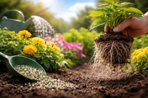 راهنمای کامل استفاده از کود 10-52-10 برای افزایش ریشه و گل