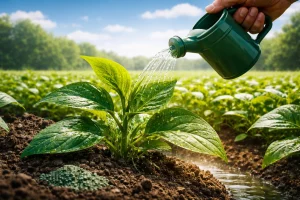 افزایش کلروفیل و سبزینگی گیاه با تغذیه اصولی آهن