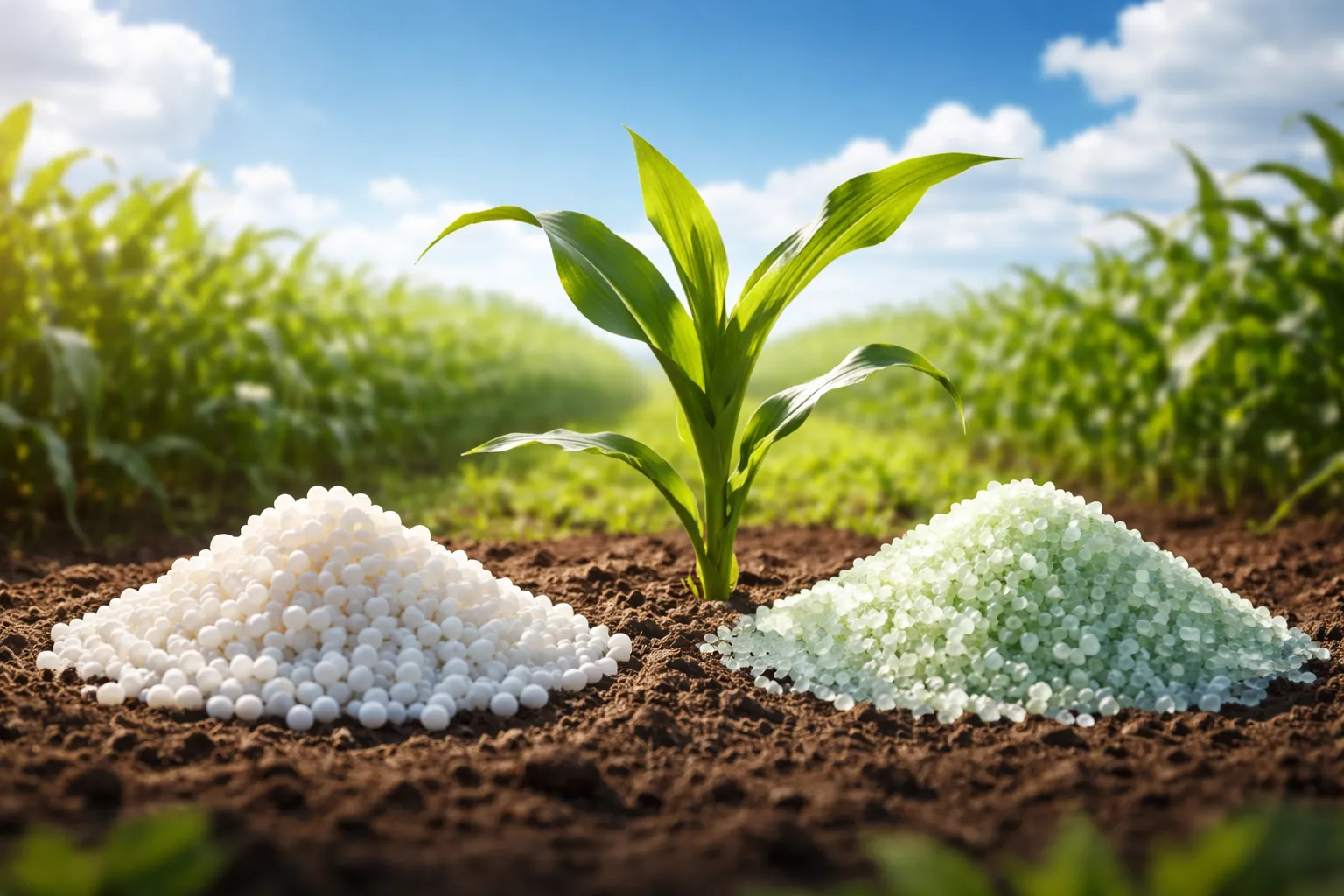 مقایسه کودهای نیترات و اوره