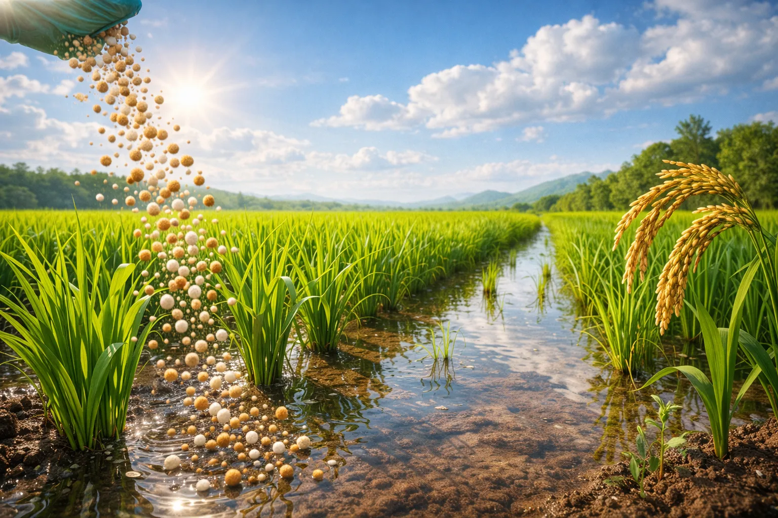 برنامه تغذیه برنج و افزایش راندمان در شالیزار