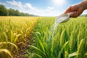 علائم کمبود نیتروژن در گندم و جو: تشخیص و راهکار درمانی