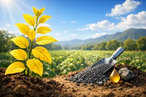 چرا برگ‌های جوان زرد می‌شوند؟ (راهنمای جامع کلروز آهن)