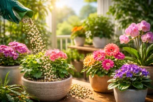 راز شادابی گل‌های زینتی: بهترین NPK برای گیاهان آپارتمانی چیست؟